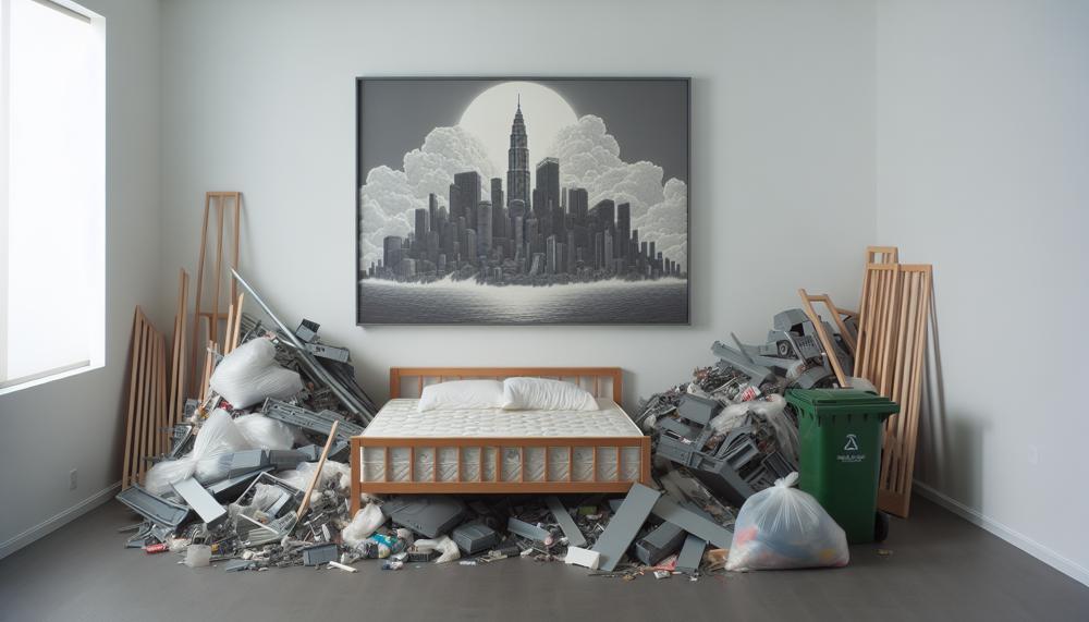 How To Dispose Of Metal Bed Frame Nyc How To Dispose Of Bed Frames Safely? - Dispose Cleverly